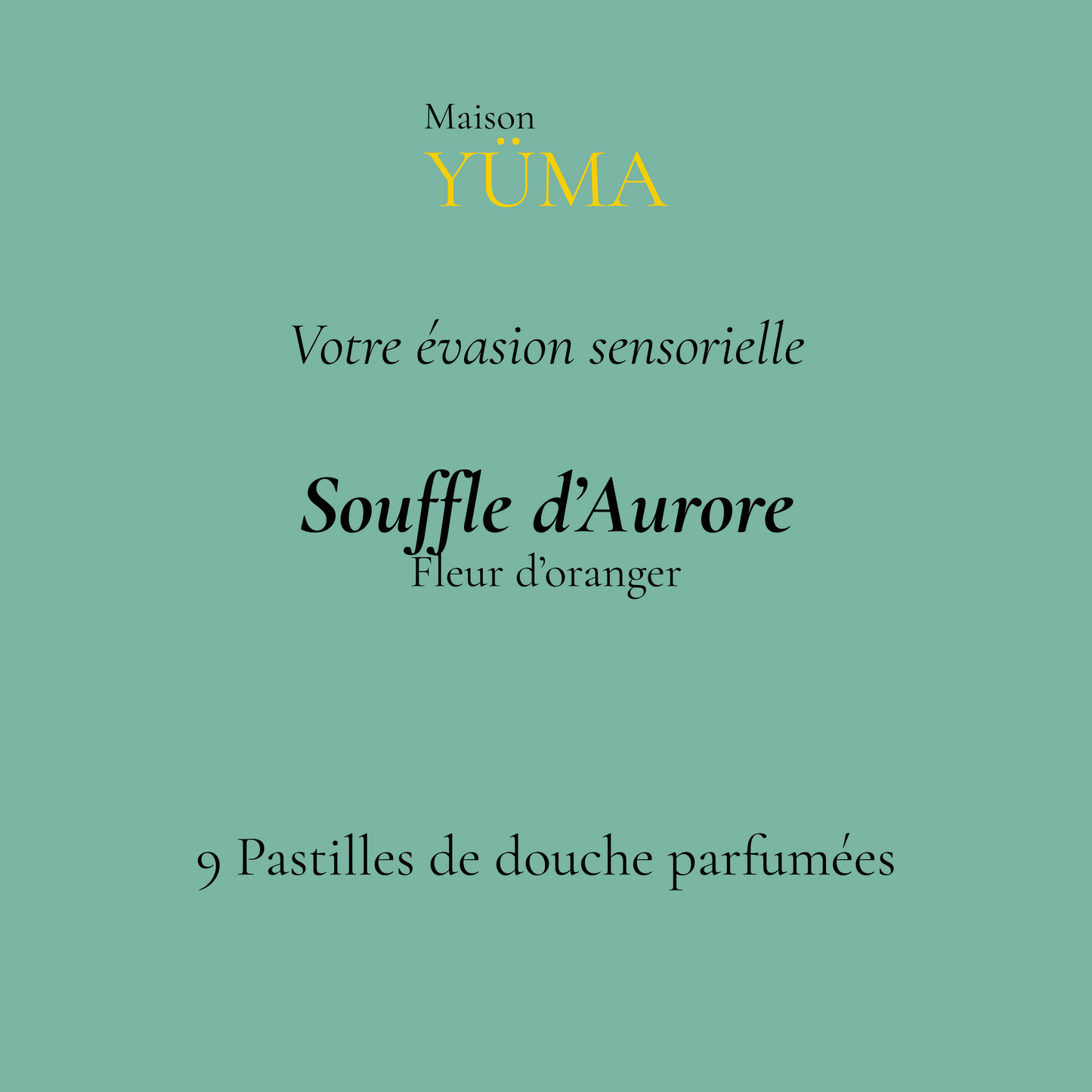 SOUFFLE D'AURORE Fleur d'oranger